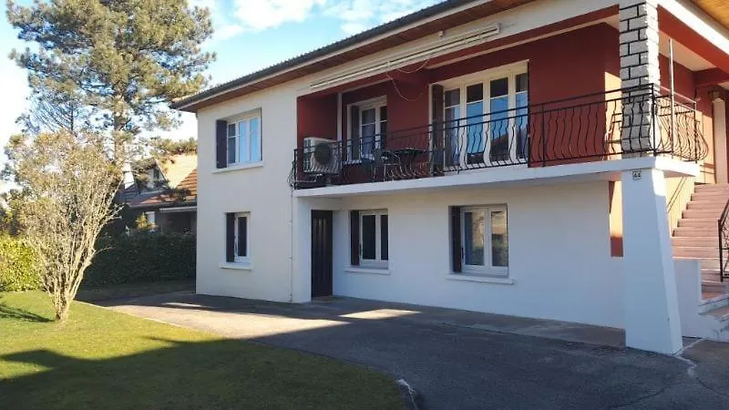 Apartament Logement Paisible Avec Jardin, Acces Plain Pied Sans Escalier, Parking Et Wifi Roche-la-Moliere Francja
